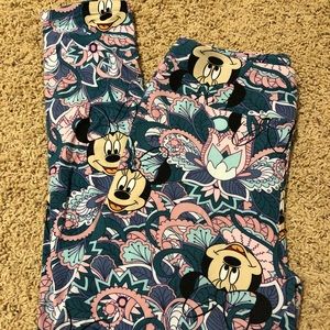 EUC Lularoe Disney Minnie Mouse OS leggings